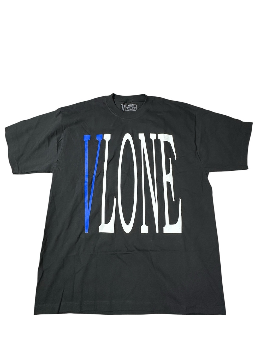 VLONE Staple Big V Black Blue Tee XL Streetwear Shirt